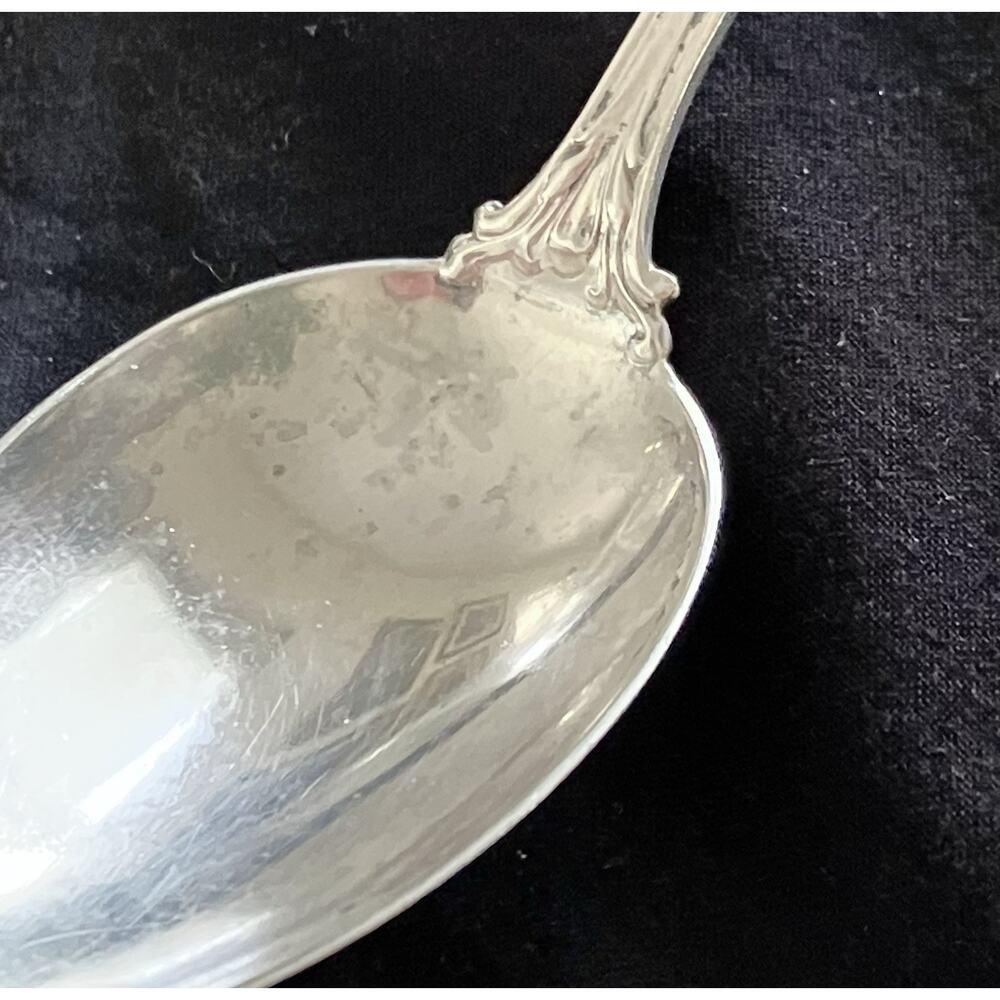 Sterling Silver Teaspoons Mixed Lot Of 3 Souvenir, Norway, Monogram 48 Grams - Picture 5 of 10